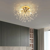 Premium Dandelion Crystal Ceiling Light for Bedroom